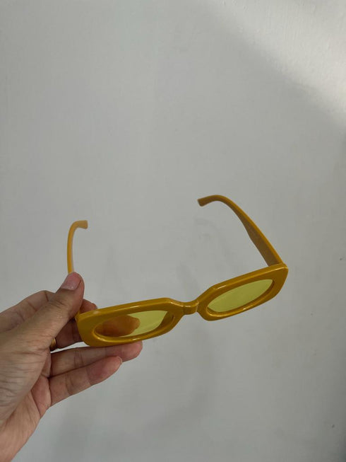Candy Color Block Retro Glasses